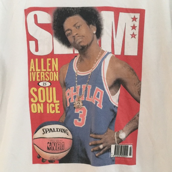 Mitchell & Ness “Allen Iverson” T-Shirt - Picture 2 of 6